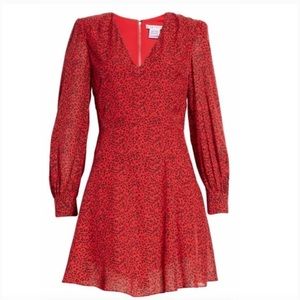 Alice+ Olivia leopard print dress preloved, chest 40” waist 32.5 length 32”